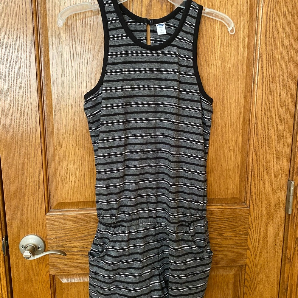 Sleeveless romper
